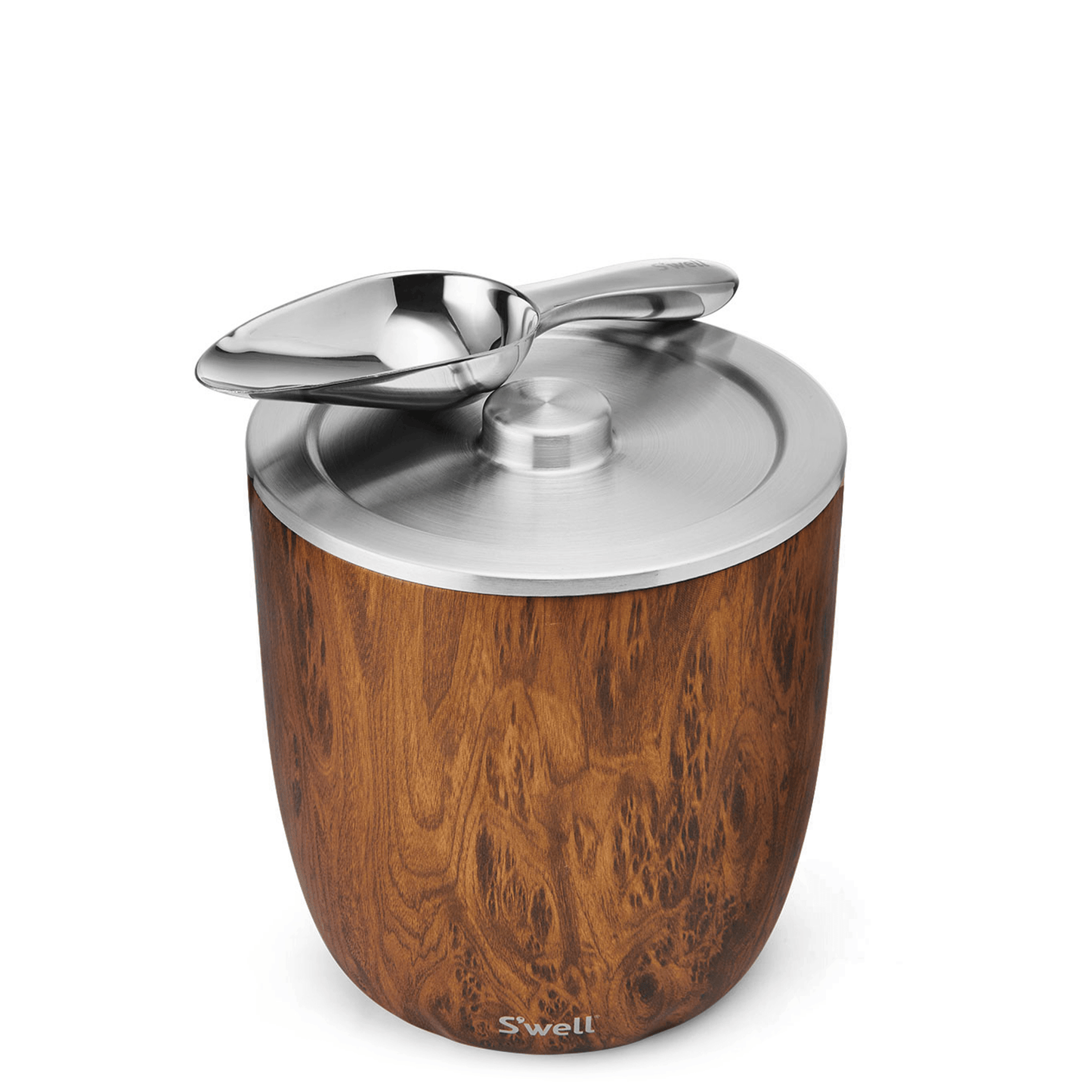 ice-bucket-xl-b2 Swell-Ice-Bucket-XL-100oz-Wood-Print-Teakwood-Angled-Lid-On.png