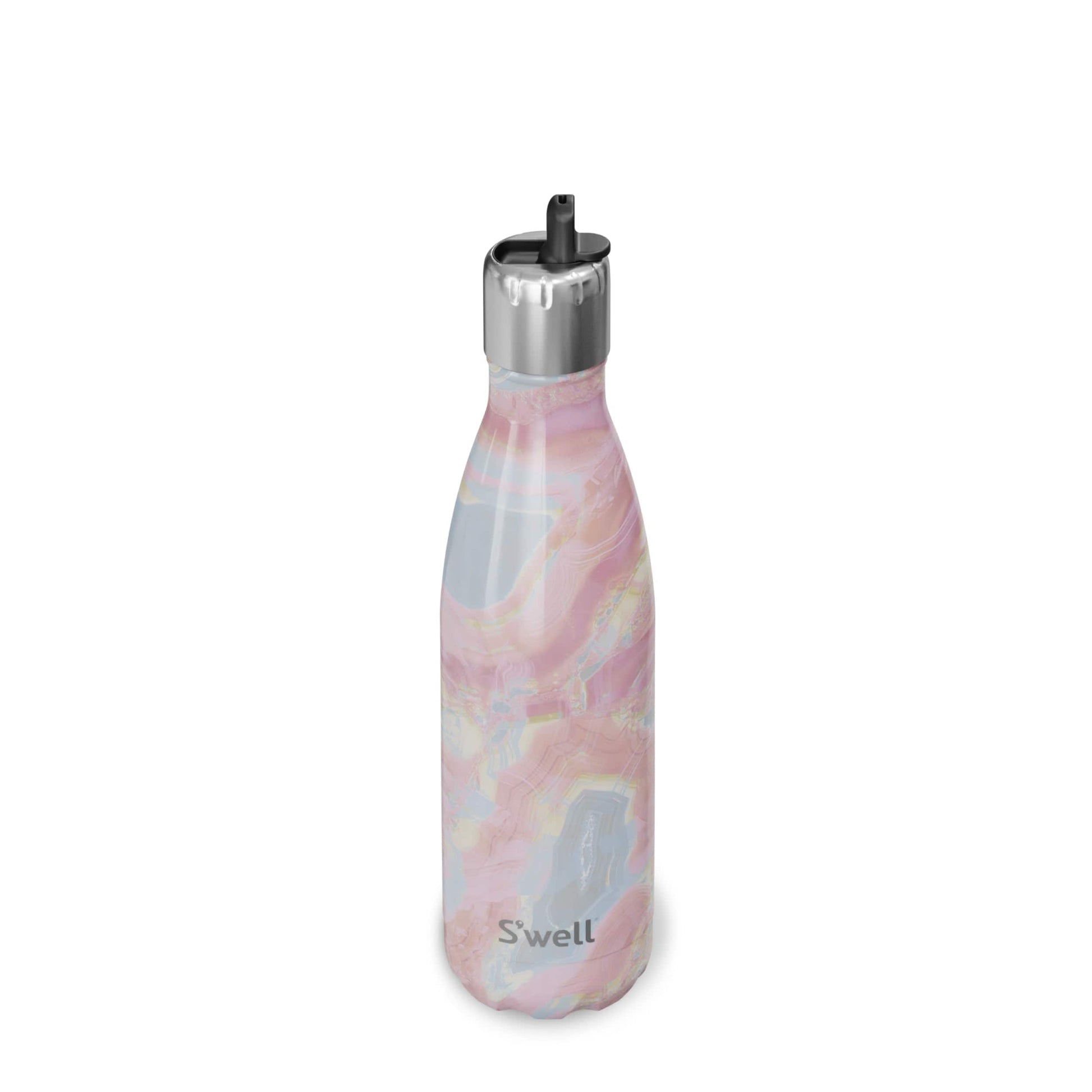 original-bottle-with-flip-straw-cap-17oz-n0 Swell-Water-Bottle-With-Straw-17oz-Pink-Geode-Rose-Straw-Up.jpg